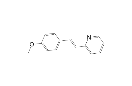 Methyl 4-[(E)-2-(2-pyridinyl)ethenyl]phenyl ether