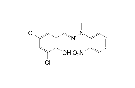 3,5-dichlorosalicylaldehyde, methyl(o-nitrophenyl)hydrazone