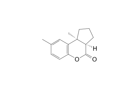 (3aR,9bS)-8,9b-dimethyl-2,3,3a,9b-tetrahydrocyclopenta[c]chromen-4(1H)-one