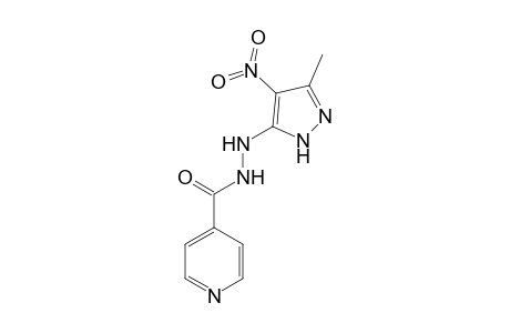 N'-(3-Methyl-4-nitro-5-pyrazolyl)isonicotinic hydrazide