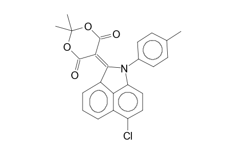 5-[6-Chloro-1-(p-tolyl)benz[cd]indol-2(1H)-ylidene]-2,2-dimethyl-1,3-dioxane-4,6-dione