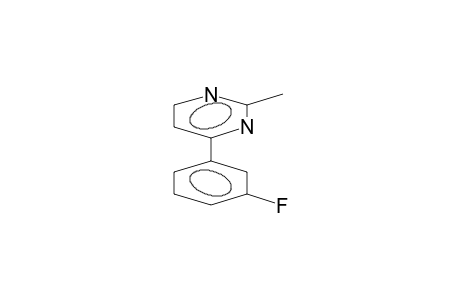 4-META-FLUOROPHENYL-2-METHYLPYRIMIDINE