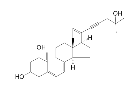 20,21,22,22,23,23-Hexadehydro-18,21-cyclo-9,10-seco-cholesta-5,7,10(19)-triene-1,3,25-triol