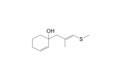 1-[2-Methyl-3-(methylthio)allyl]cyclohex-2-enol