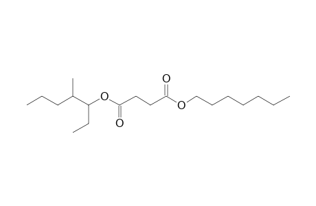 Succinic acid, heptyl 4-methylhept-3-yl ester