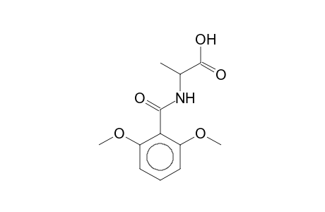 2-(2,6-Dimethoxy-benzoylamino)-propionic acid