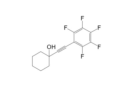 1-[2-(2,3,4,5,6-pentafluorophenyl)ethynyl]-1-cyclohexanol