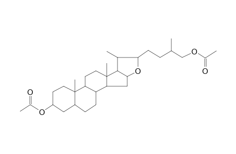 Tetrahydropseudodiosgenin diacetate