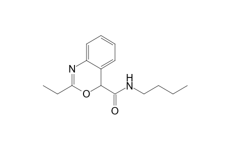 N-(n-Butyl)-2-ethyl-4H-3,1-benzoxazine-4-carboxamide