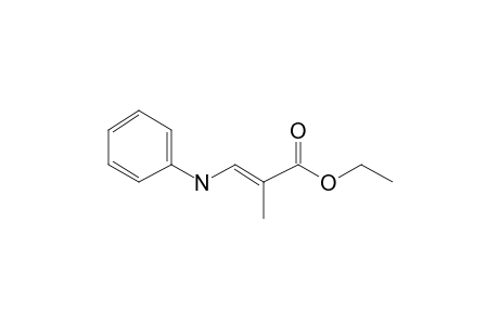 Ethyl 2-anilinomethylenepropionate