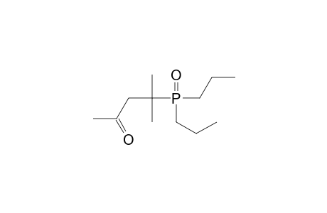 2-pentanone, 4-(dipropylphosphinyl)-4-methyl-