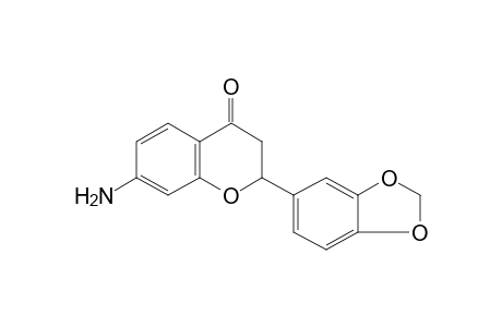 7-amino-3',4'-(methylenedioxy)flavanone