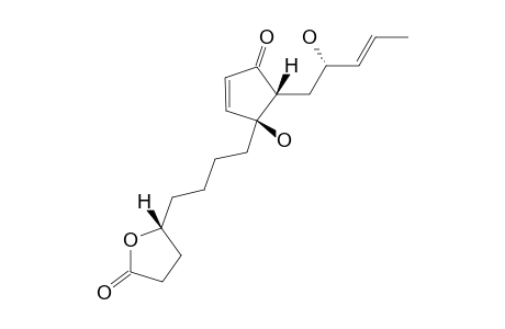 (5-R)-5-(4-{(1-S,5-R)-1-HYDROXY-5-[(2-R,3-E)-2-HYDROXYPENT-3-EN-1-YL]-4-OXOCYCLOPENT-2-EN-1-YL}-BUTYL)-DIHYDROFURAN-2-(3-H)-ONE