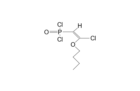 (E)-2-CHLORO-2-BUTOXYVINYLDICHLOROPHOSPHONATE
