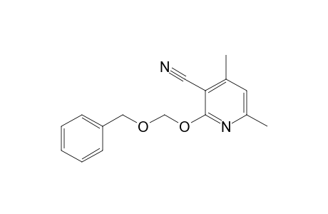 2-BENZYLOXYMETHYLOXY-4,6-DIMETHYLPYRIDINE-3-CARBONITRILE