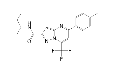 N-(sec-butyl)-5-(4-methylphenyl)-7-(trifluoromethyl)pyrazolo[1,5-a]pyrimidine-2-carboxamide