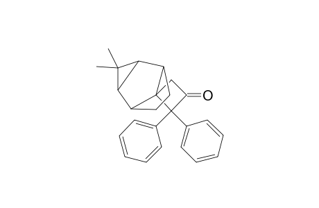 Spiro[cyclobutane-1,8'-tricyclo[3.2.1.02,4]octan]-3-one, 3',3'-dimethyl-2,2-diphenyl-, stereoisomer