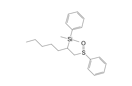 (Rc*RS*)-2-(dimethyl-phenyl-silyl)-heptyl phenyl sulfoxide