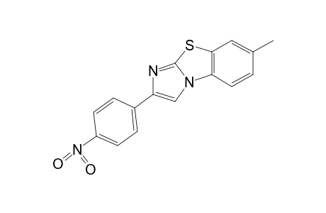 7-METHYL-2-(p-NITROPHENYL)IMIDAZO[2,1-b]BENZOTHIAZOLE