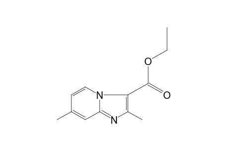 2,7-DIMETHYLIMIDAZO[1,2-a]PYRIDINE-3-CARBOXYLIC ACID, ETHYL ESTER