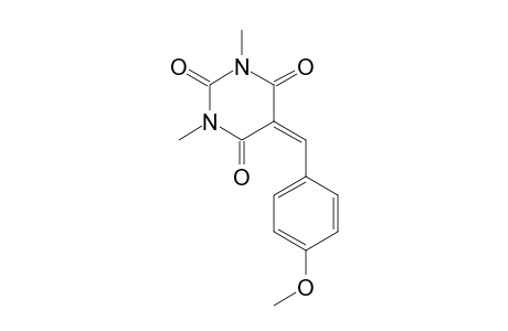 P-Methoxybenzylidendimethylbarbitursaeure