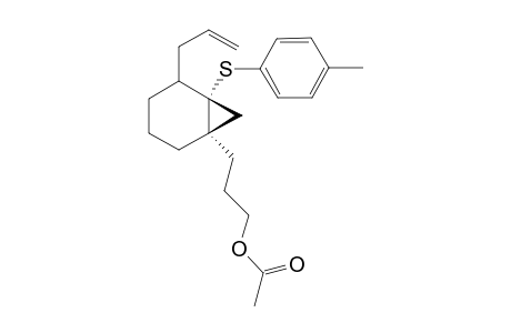 3-[(1S,6S)-5-Allyl-6-(p-tolylthio)(5,5-2H2)bicyclo[4.1,0]hept-1-yl]propyl acetate