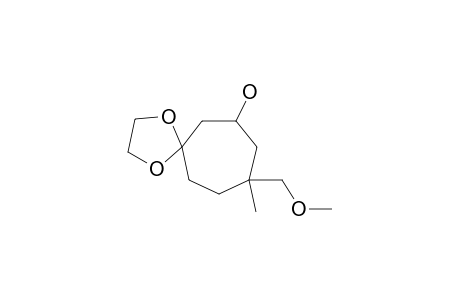 1,1-(Ethylenedioxy)-3-hydroxy-5-(methoxymethyl)-5-methylcycloheptane