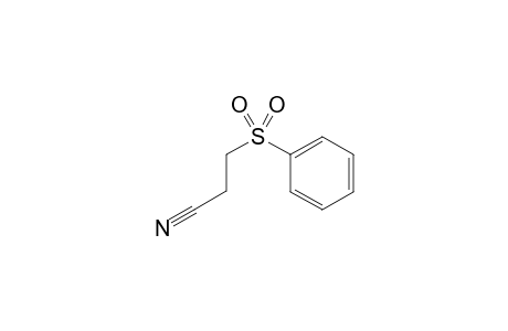 3-(Phenylsulfonyl)propionitrile