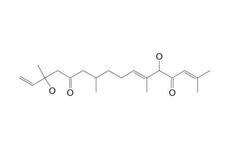 (10E)-3,12-DIHYDROXY-3,7,11,15-TETRAMETHYL-1,10,14-HEXADECATRIEN-5,13-DIONE