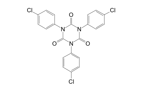 1,3,5-Triazine-2,4,6(1H,3H,5H)-trione, 1,3,5-tris(4-chlorophenyl)-