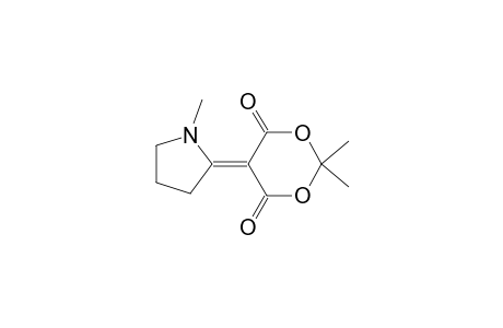 1-methyl-deltasquare, alpha-pyrrolidinemalonic acid, cyclic isoproylidene ester