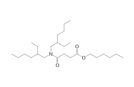 Succinic acid, monoamide, N,N-di(2-ethylhexyl)-, hexyl ester