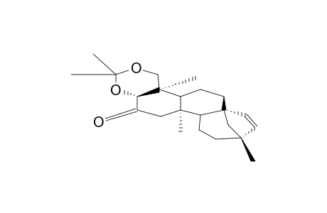 ENT-3B,18-ISOPROPYLIDENDIOXY-BEYER-15-ENE-2-ONE