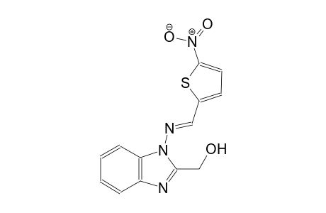 (1-{[(E)-(5-nitro-2-thienyl)methylidene]amino}-1H-benzimidazol-2-yl)methanol