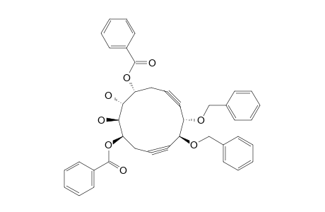 (1R,2S,3S,4R,8S,9S)-1,4-Bis(benzoyloxy)-8,9-bis(benzyloxy)cyclododeca-6,10-diyne-2,3-diol