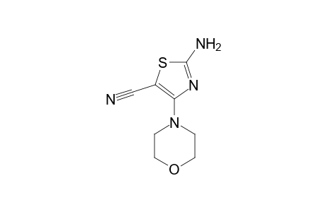 5-Thiazolecarbonitrile, 2-amino-4-(4-morpholinyl)-