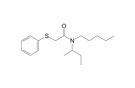 Acetamide, 2-phenylthio-N-(2-butyl)-N-pentyl-