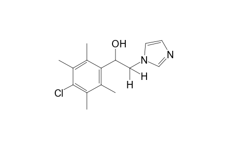 alpha-(4-chloro-2,3,5,6-tetramethylphenyl)imidazole-1-ethanol