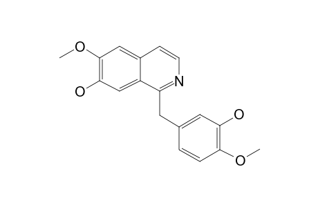 Norrecticuline, 1,2,3,4-detetrahydro-