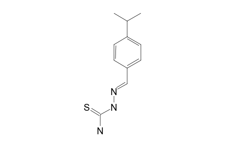 p-isopropylbenzaldehyde, thiosemicarbazone
