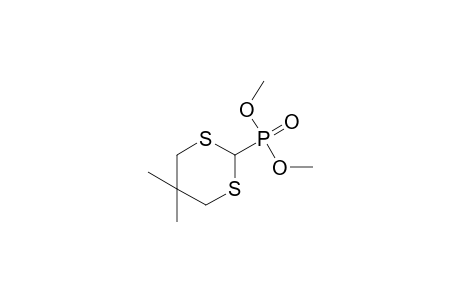 2-(Dimethoxyphosphoryl)-5,5-dimethyl-1,3-dithiane