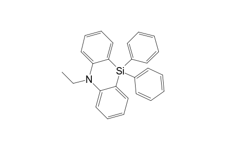 Phenazasiline, 5-ethyl-5,10-dihydro-10,10-diphenyl-