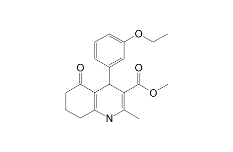 4-(3-Ethoxyphenyl)-2-methyl-5-oxo-4,6,7,8-tetrahydro-1H-quinoline-3-carboxylic acid methyl ester