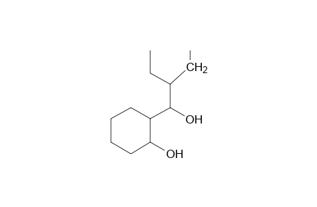 CYCLOHEXANEMETHANOL, A-/1-ETHYL- PROPYL/-2-HYDROXY-,