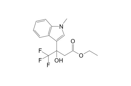 Ethyl 4,4,4-trifluoro-3-hydroxy-3-(1-methylindol-3-yl)butanoate