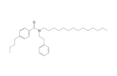 Benzamide, 4-butyl-N-(2-phenylethyl)-N-tetradecyl-