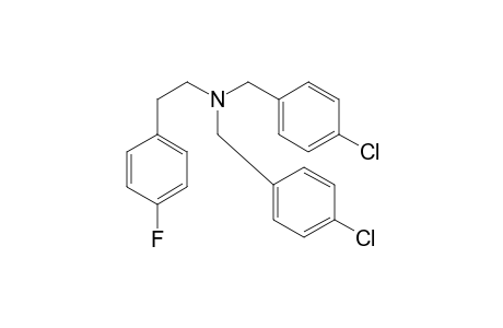 N.N-Bis(4-chlorobenzyl)-4-fluorophenethylamine