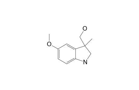 (5-Methoxy-3-methylindolin-3-yl)methanol