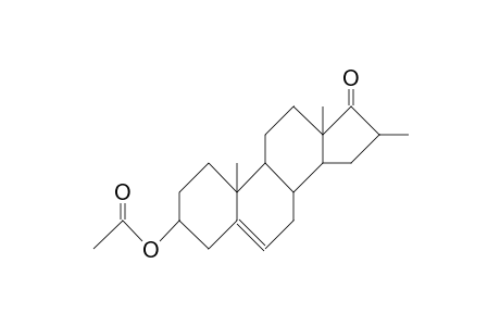 16a-Methyl-androst-5-ene-3b-ol-17-one 3-acetate