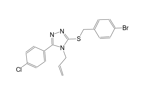 4-allyl-3-[(4-bromobenzyl)sulfanyl]-5-(4-chlorophenyl)-4H-1,2,4-triazole